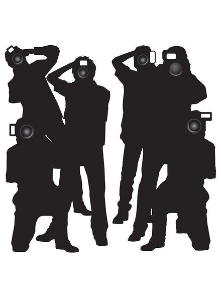 Paparazzi Silhouette Cut Outs - Main Image