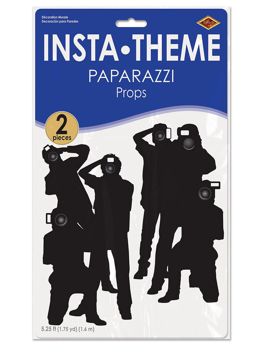 Paparazzi Silhouette Cut Outs - Packaging Image