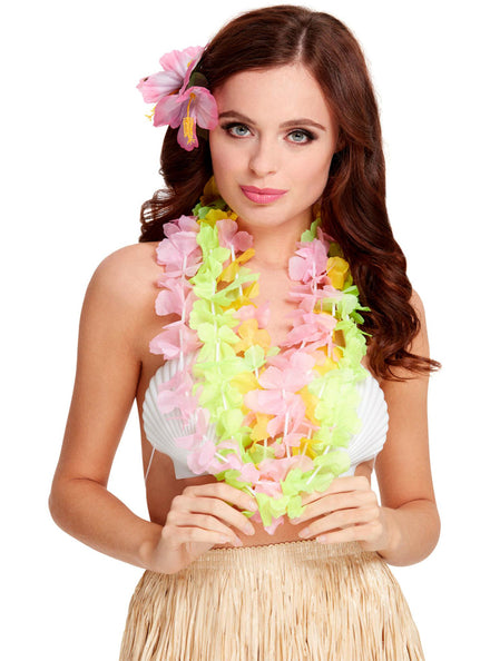 3 Pack of Pastel Colour Hawaiian Leis
