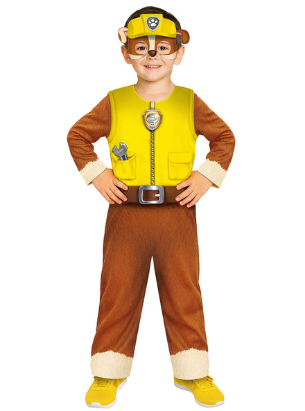 Paw Patrol Boys Rubble Character Costume - Main Image