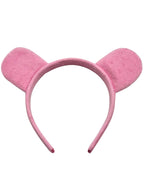 Plush Peppa Pig Costume Ears - Main Image