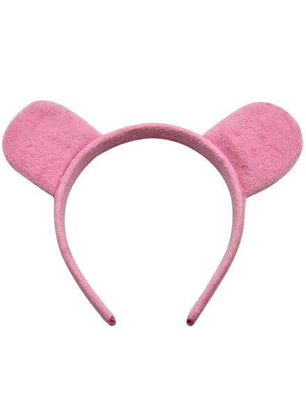 Plush Peppa Pig Costume Ears - Main Image