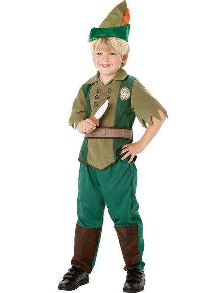 Main image of Peter Pan Deluxe Boys Disney Character Costume
