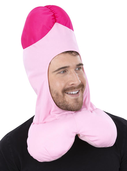 Bucks Party Mens Novelty Plush Willy Headpiece - Main Image