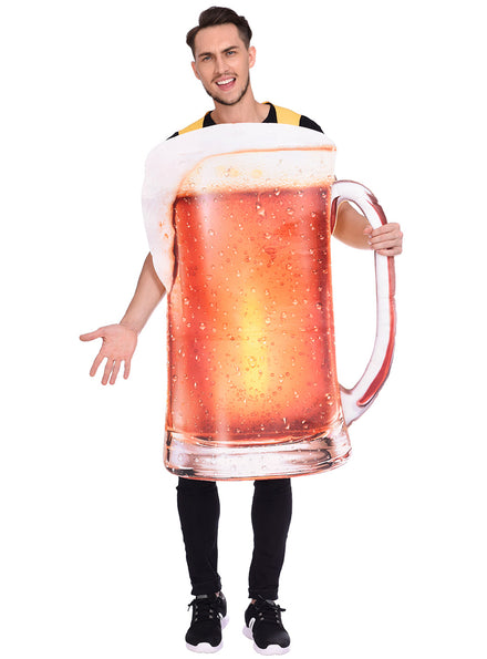 Mens Novelty Pint Of Beer Stein Costume - Main Image
