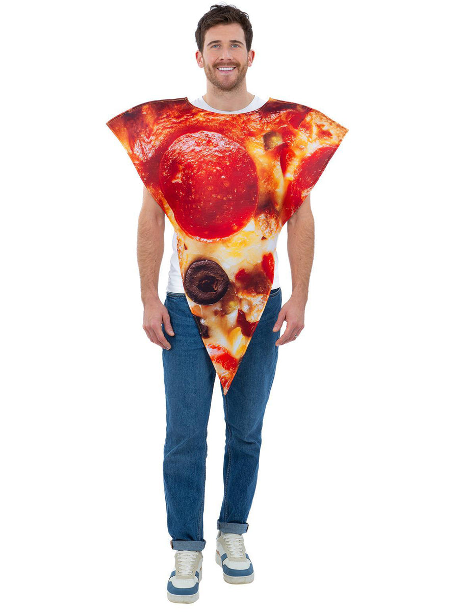 Mens novelty pizza costume - Main image