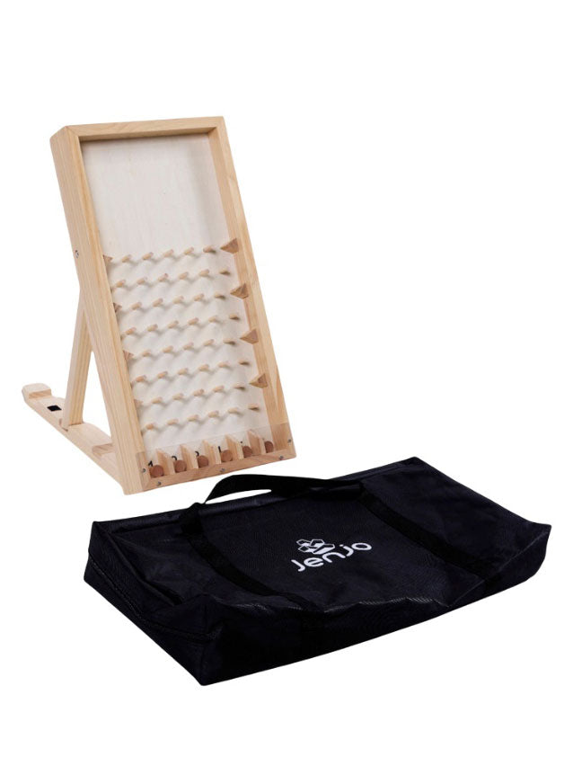 Plinko Wooden Board Game With Carry Case - Alternative Image