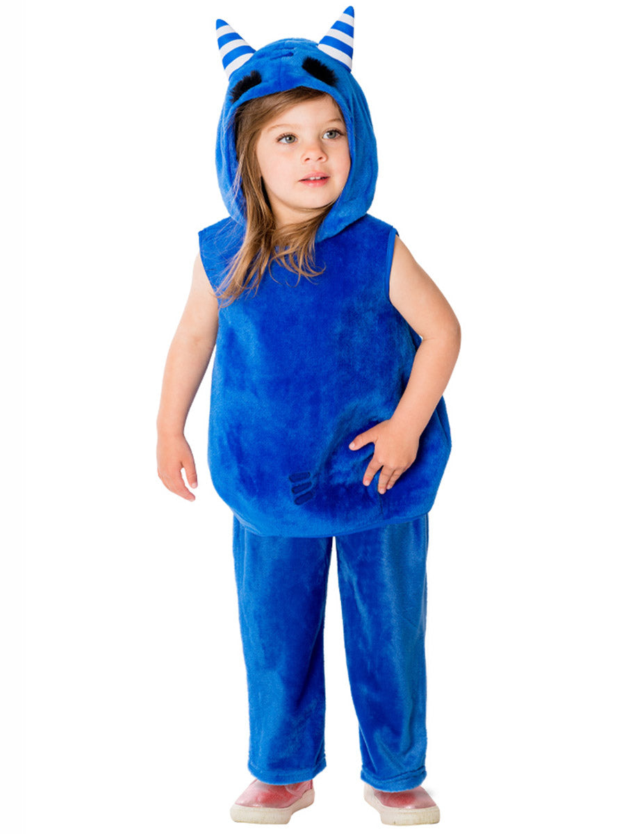 Main image of Oddbods Girls Pogo Blue Monster Costume