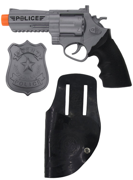 Image of Police Officer Novelty Gun Holster And Badge Accessory Set