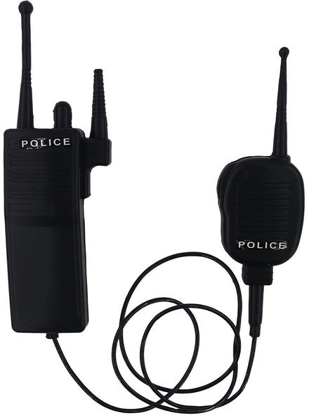 Image of Police Officer Pretend Walkie Talkie Costume Accessory