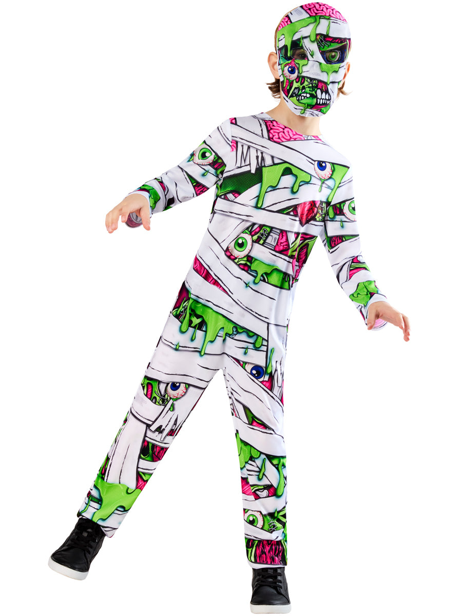 Halloween Pop Art Mummy Boys Costume - Alternate Image 2