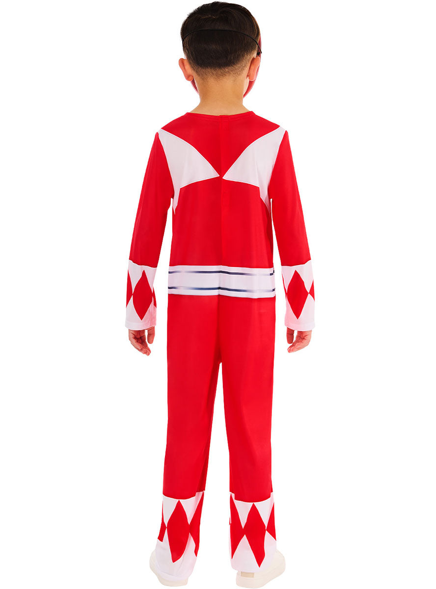 Power Rangers Boys Classic Red Ranger Costume - Back Image