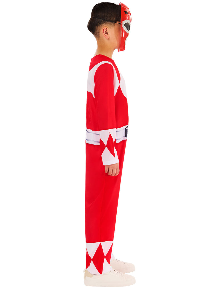 Power Rangers Boys Classic Red Ranger Costume - Side Image