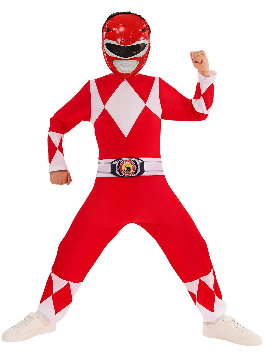 Power Rangers Boys Classic Red Ranger Costume - Main Image