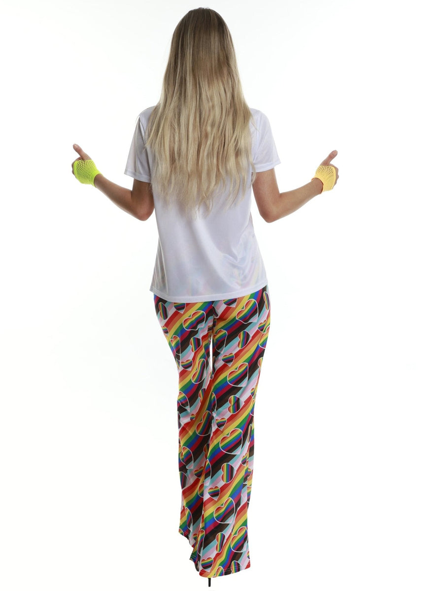 Pride Print Womens Costume Top - Back Image