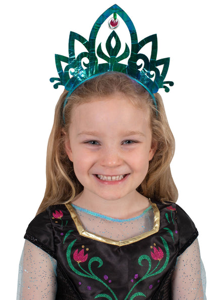 Girls Princess Anna Disney Frozen Costume Tiara - Main Image