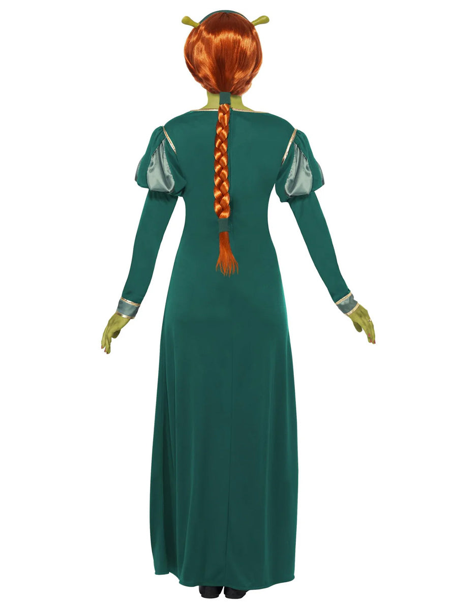 Princess Fiona Deluxe Womens Shrek Character Costume - Back Image