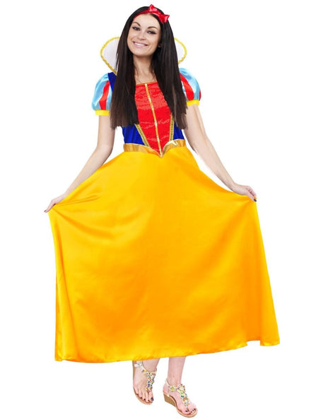 Princess Snow White Womens Fairytale Costume - Main Image