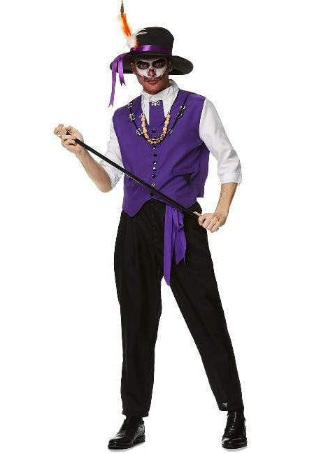 Voodoo Priest Mens Halloween Costume - Main Image