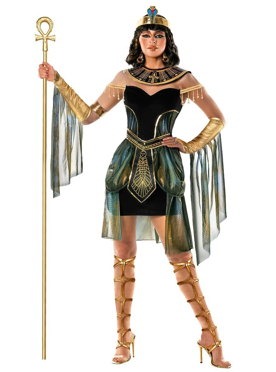 Queen of The Nile Womens Sexy Egyptian Costume - Alternative Image 3