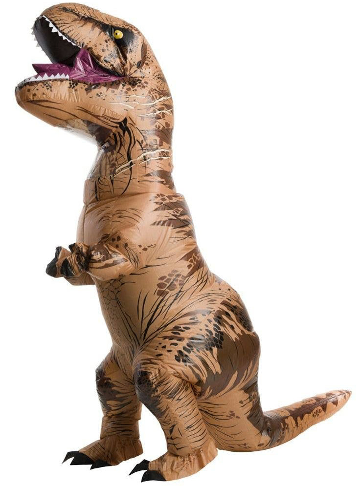 Plus Size T-Rex Dinosaur Jurassic Park Inflatable Mens Novelty Costume Main Image