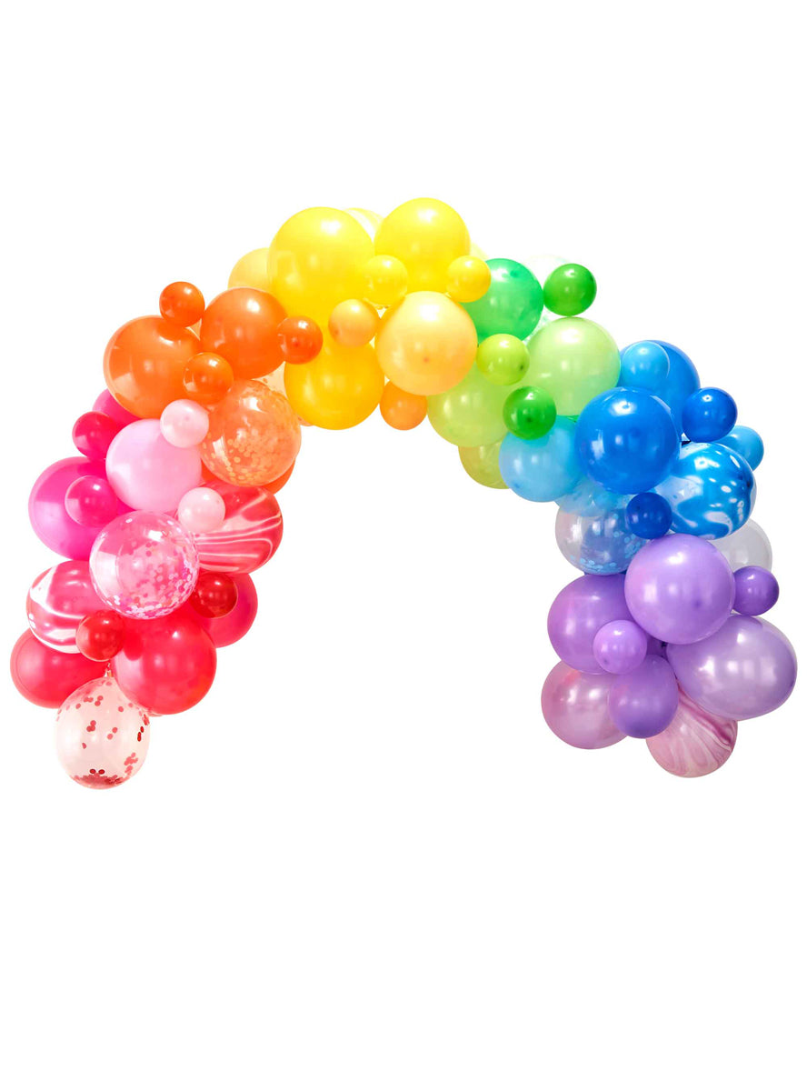 Rainbow 75 Latex Balloons Arch Kit Am Ba 304 Main Image