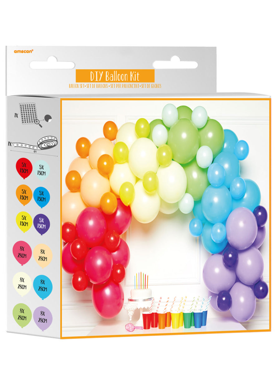 DIY Rainbow Balloon Arch Kit - Packaging Image