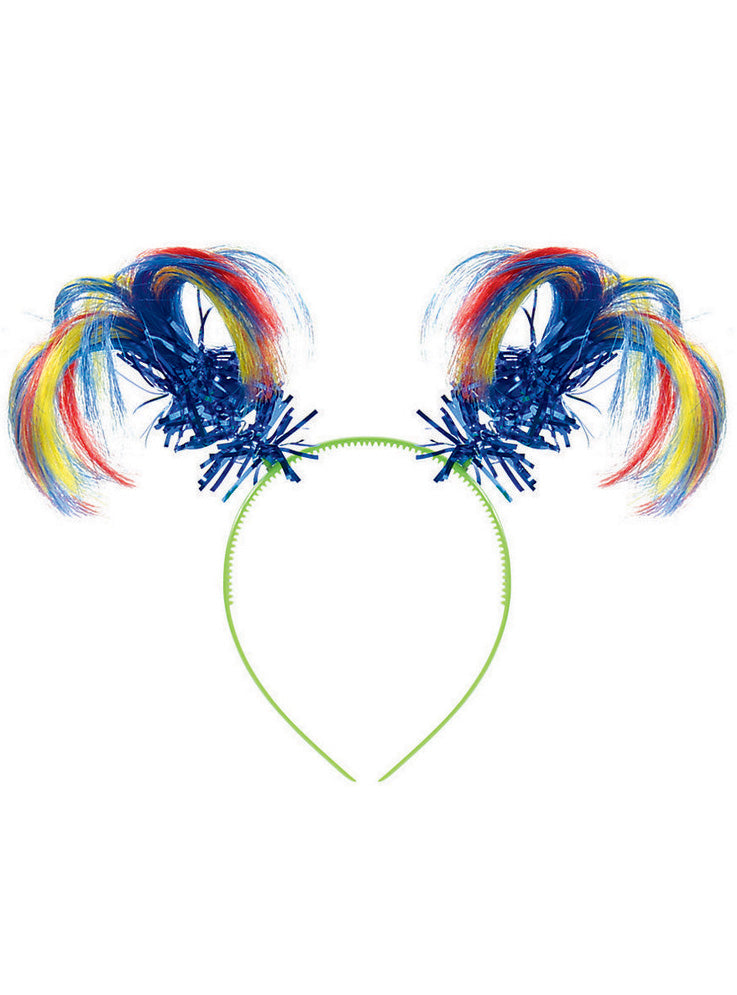 Novelty Rainbow Ponytail Headbopper Headband