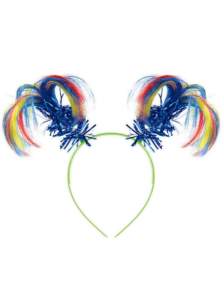 Novelty Rainbow Ponytail Headbopper Headband
