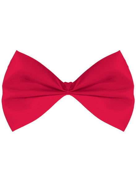 Simple Red Bow Tie Accessory
