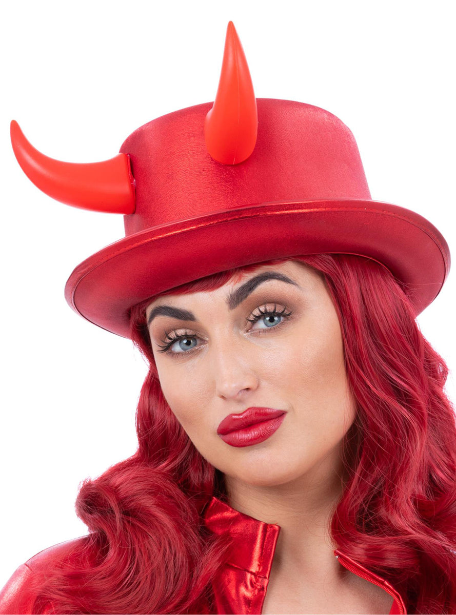 Red Devil Top Hat - Main Image