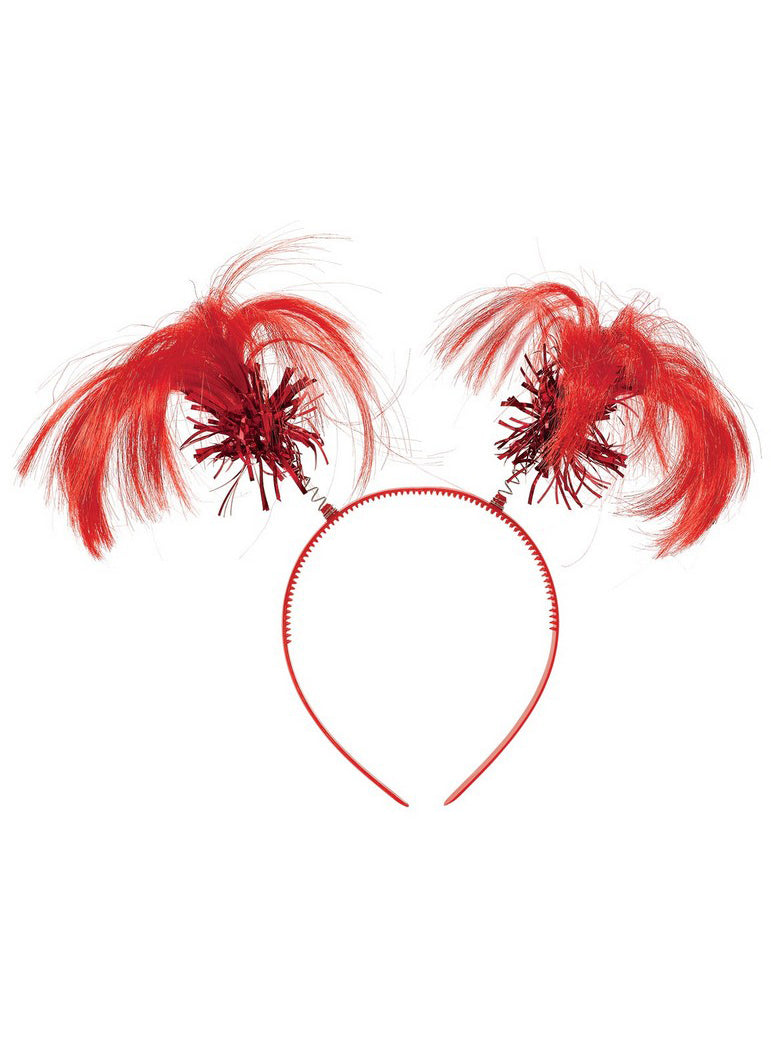 Novelty Red Ponytail Headbopper Headband