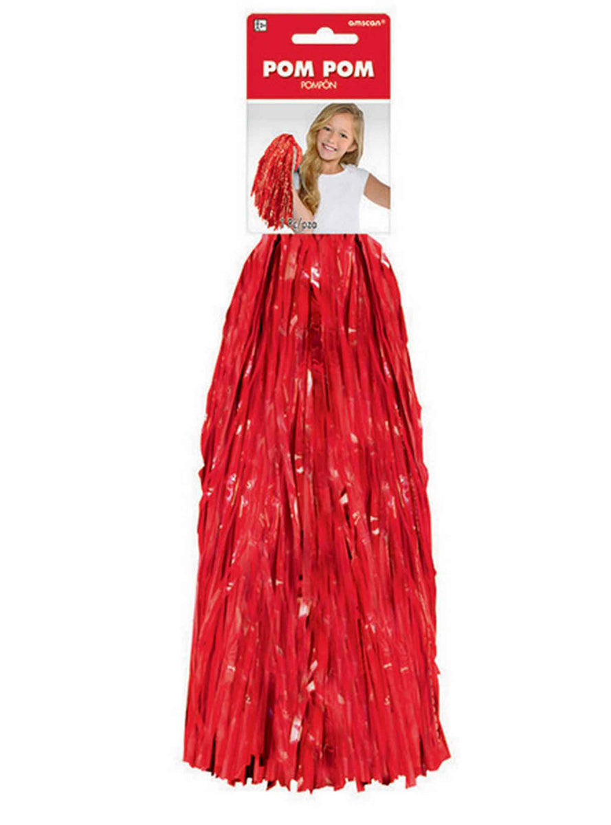 Red Single Cheerleader Pom Pom