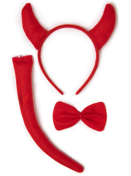 Halloween Kids Red Devil Accessory Set - Main Image