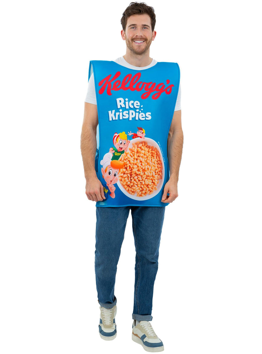 mens funny cereal box costume - alternative image