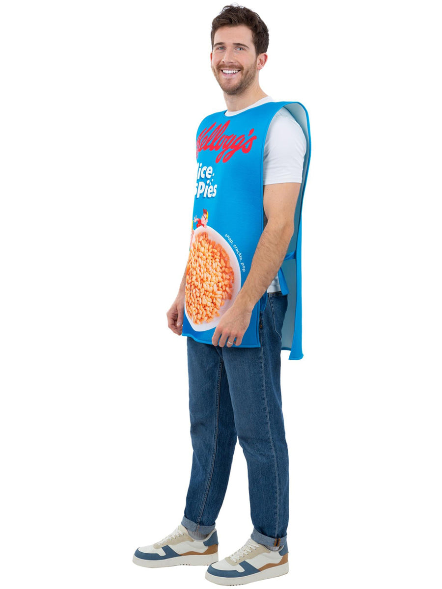 mens funny cereal box costume - side image