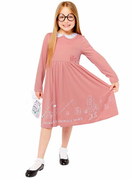 The BFG Girls Classic Sophie Roald Dahl Book Week Costume - Main Image