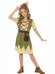 Image of Cutie Robin Hood Girls Dress Up Costume - Main Image