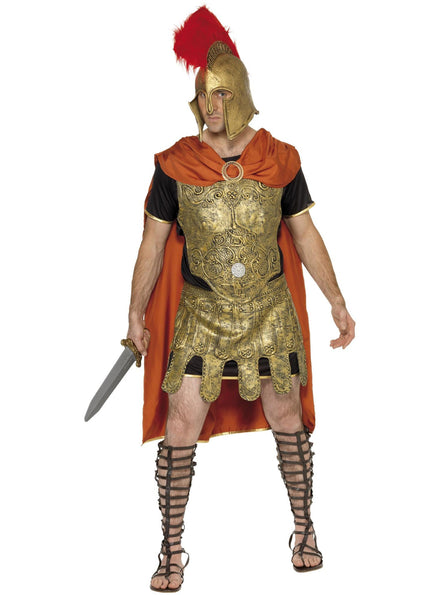 Mens roman warrior soldier costume - Main image