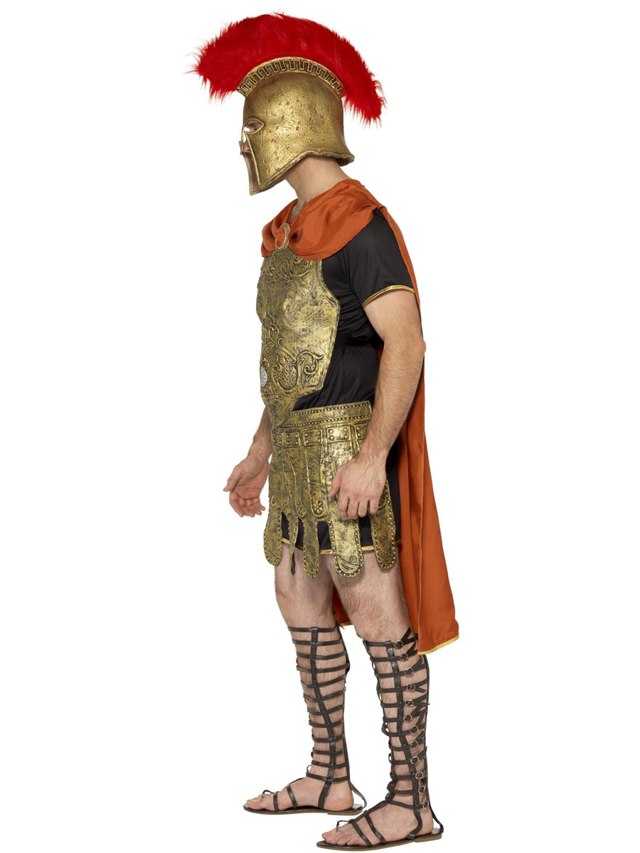 Mens roman warrior soldier costume - side image