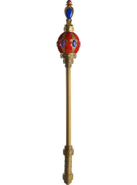 Royal Red and Gold King Sceptre