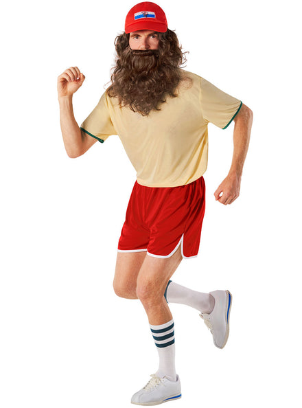 Plus Size Mens Forrest Gump Running Character Costume