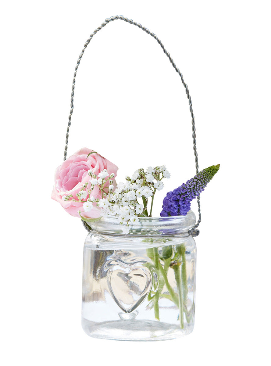 Rustic Country 4 Pack Glass Tea Light Holders – Main Image