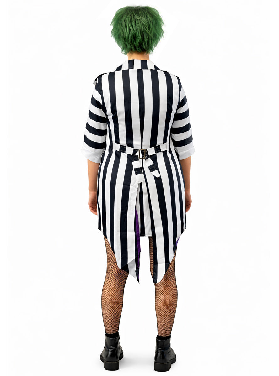 Beetlejuice Womens Movie Character Costumne - Back Image