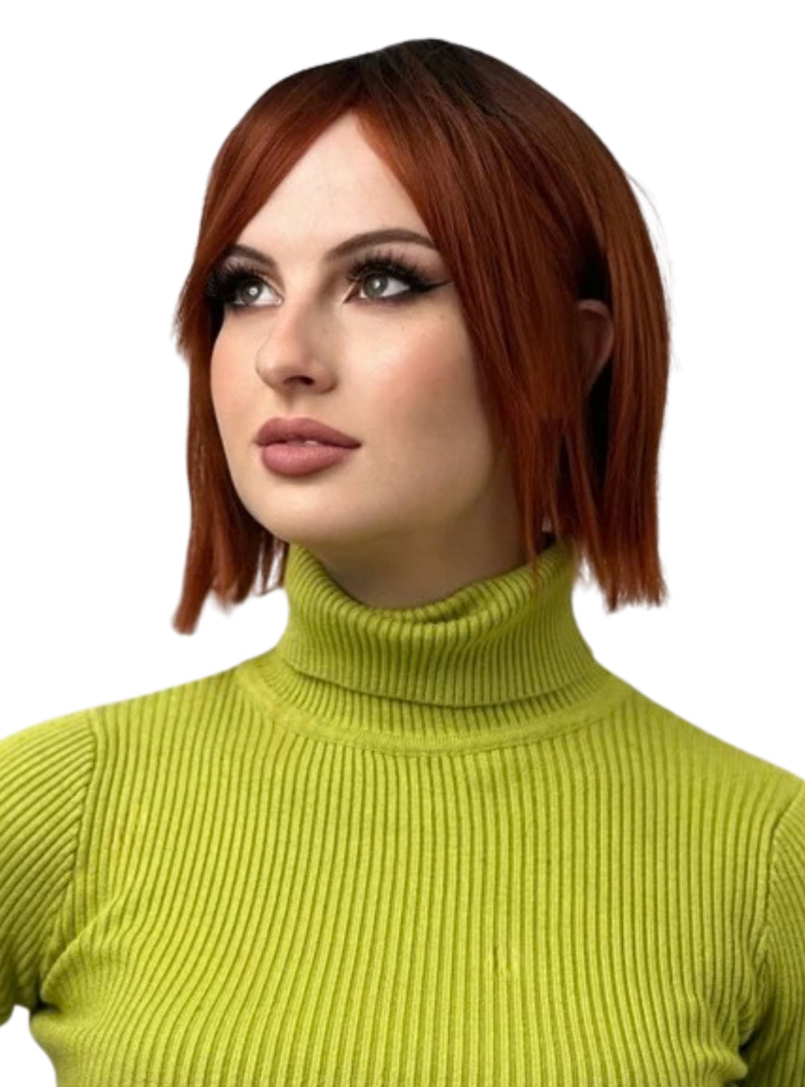 Sallie Auburn Straight Extra Short Bob Wig