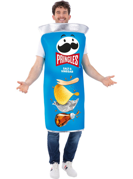 Novelty Mens Pringles Salt and Vinegar Can Costume - Main Image