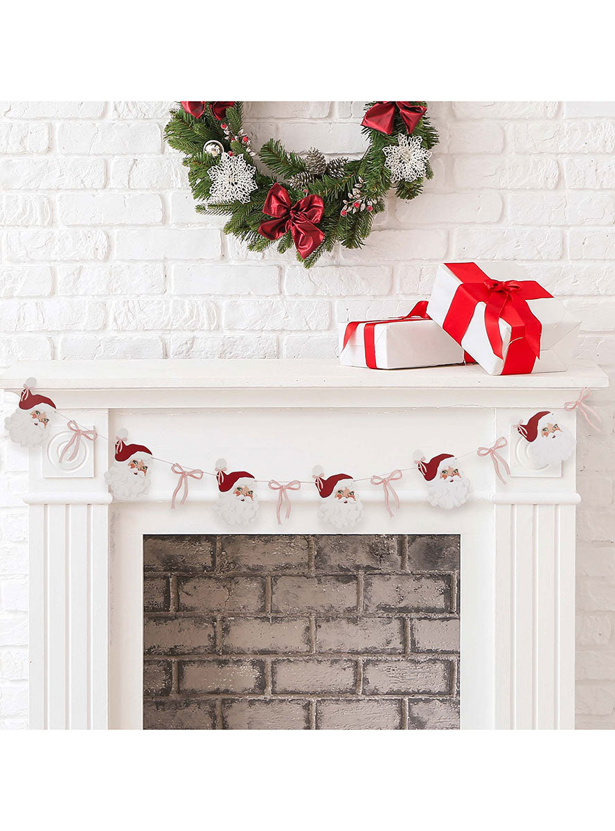 2m Santa Baby Christmas Garland - Lifestyle Image