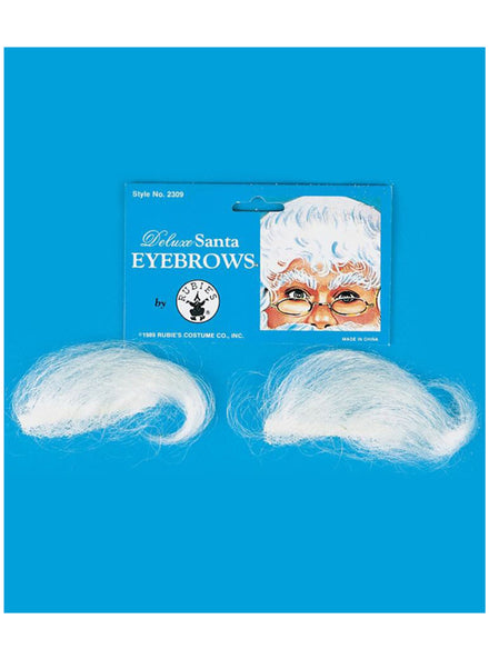 Santa Claus Deluxe White Bushy Eyebrows