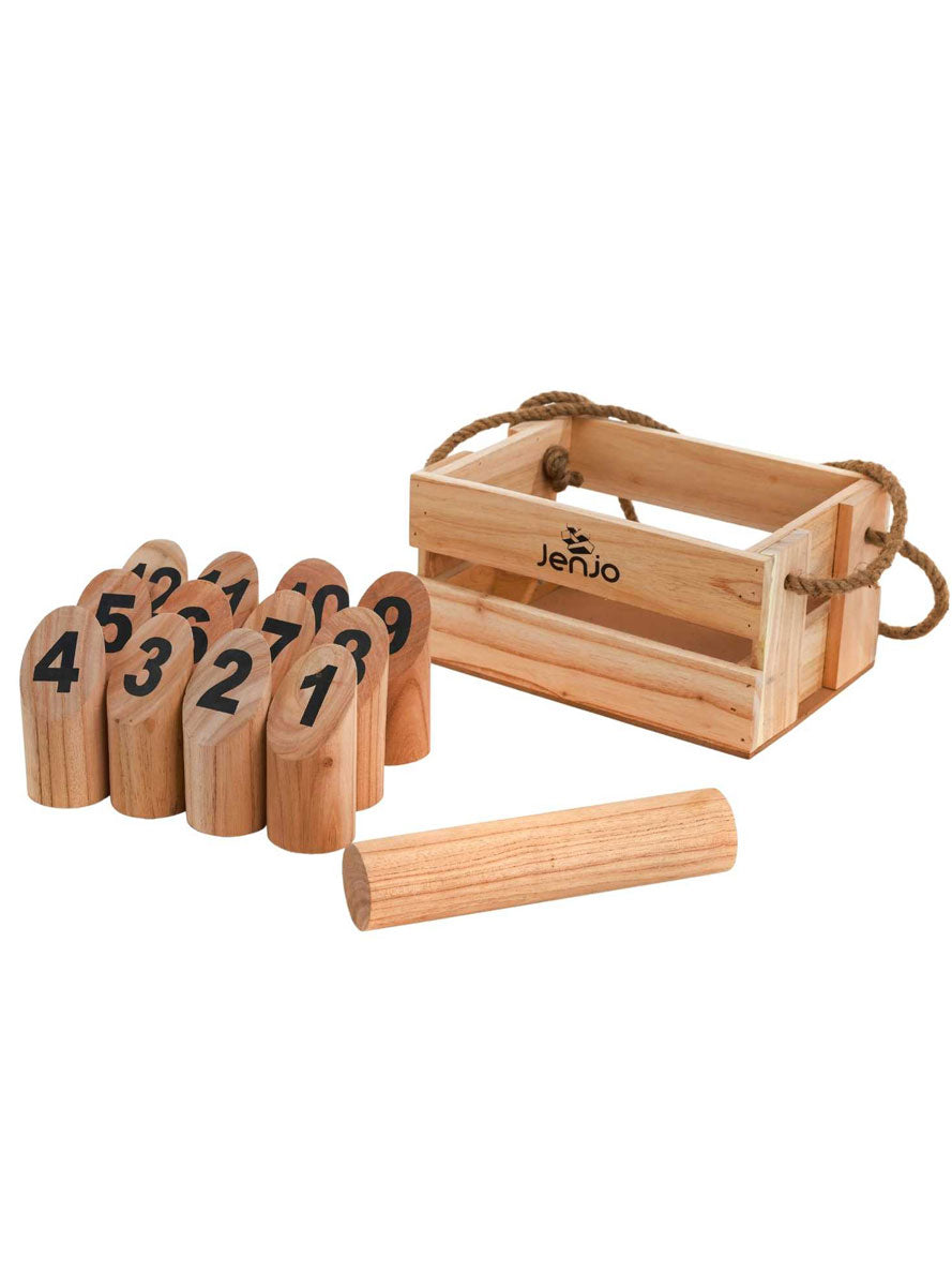 Scatter Hardwood Throwing Lawn Game - Alternative Image 1