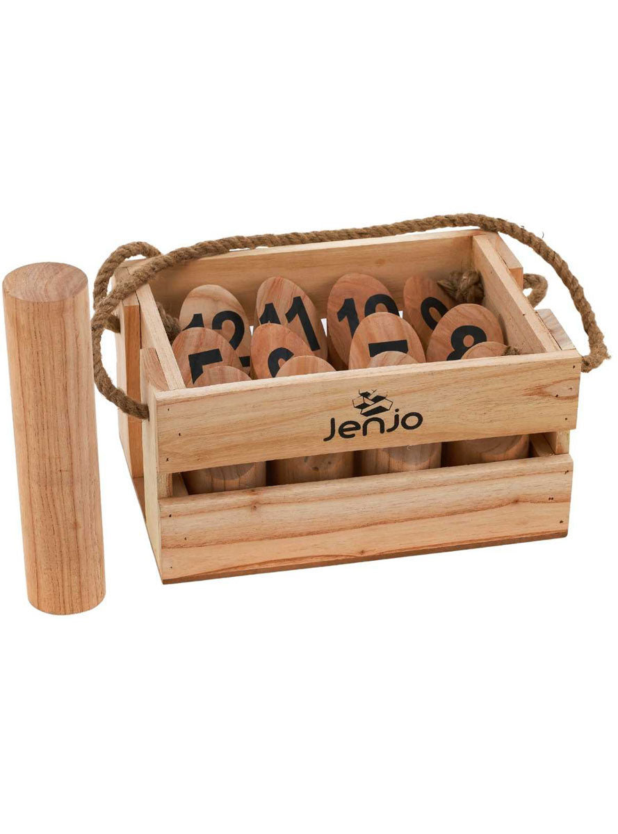 Scatter Hardwood Throwing Lawn Game - Main Image